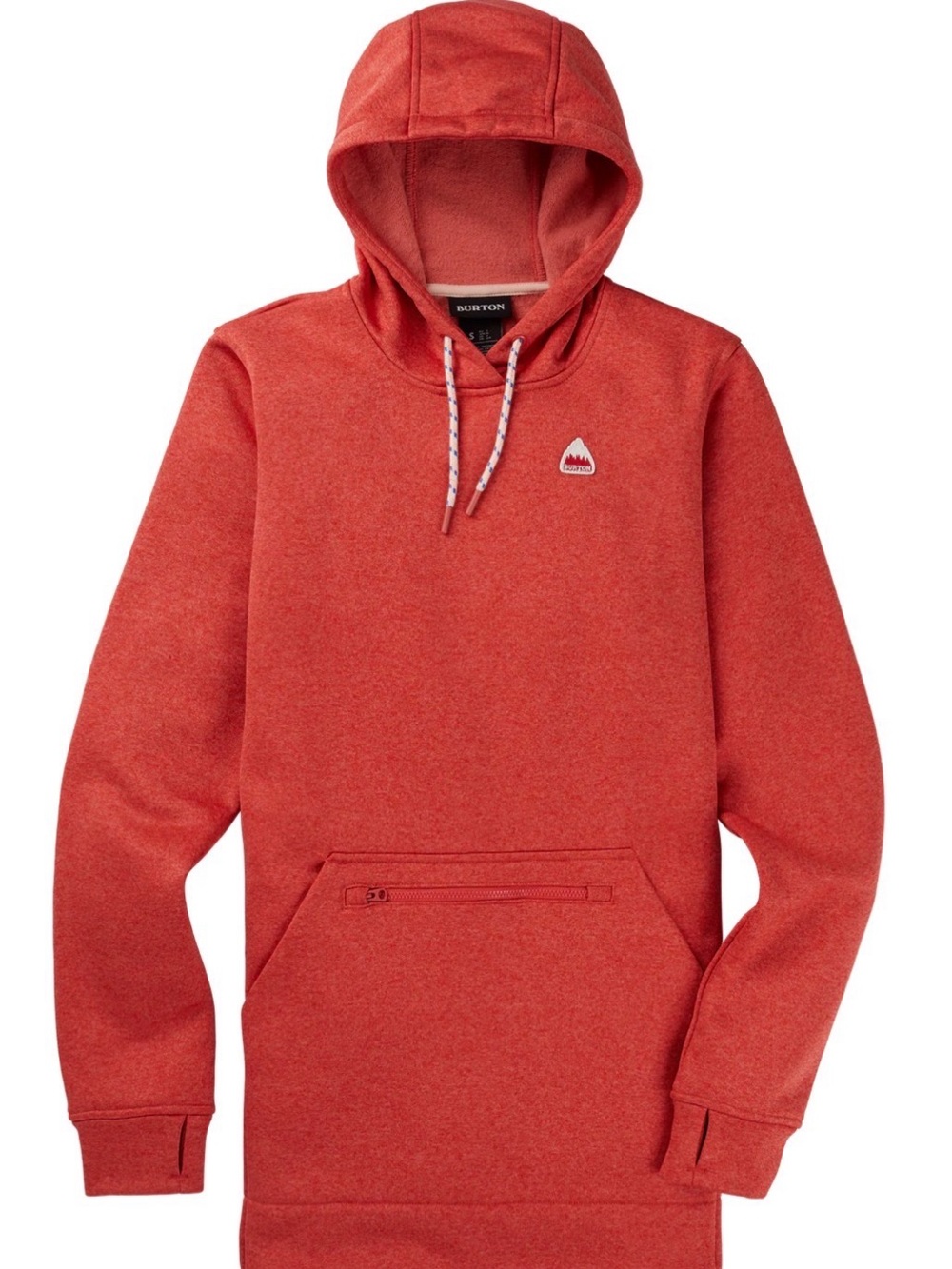 Burton Crown Oak Long Pullover Hoodie Womens Snowboard Size XS
